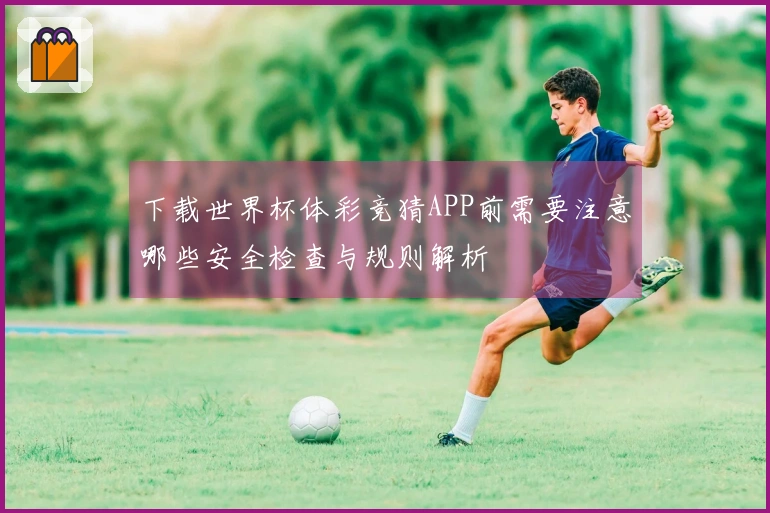 下载世界杯体彩竞猜APP前需要注意哪些安全检查与规则解析